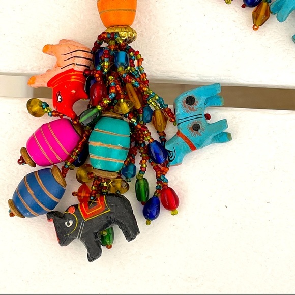 Beaded bag charm boho world style animals - Picture 7 of 9